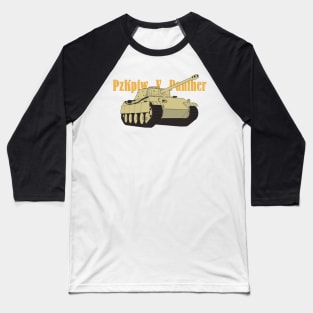 German medium tank PzKpfw V Panther Baseball T-Shirt